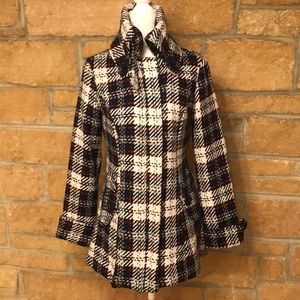 Adorable vintage style paid jacket ❤ Love Stitch S